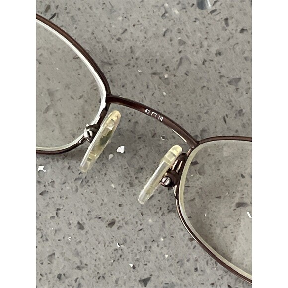 Guess GU 1184 CL BRN 42-19-130 FLEX HINGES Brown Full Rim Eyeglasses Frames ONLY - Picture 12 of 14
